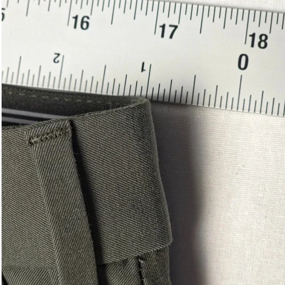 Michael Kors Dress Pants Mens 36x29 Army Green‎ Major Straight Leg Stretch NWT - Picture 5 of 6